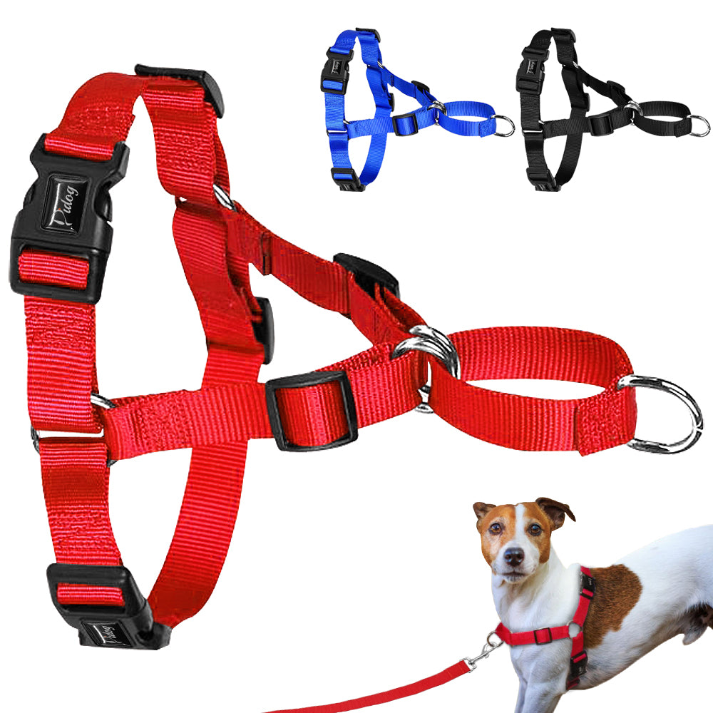 Easy Walking No Pulling Nylon Dog Harnesses Dogs Walking Vest Comfort Control For Daily Walking And Training S M L X/L