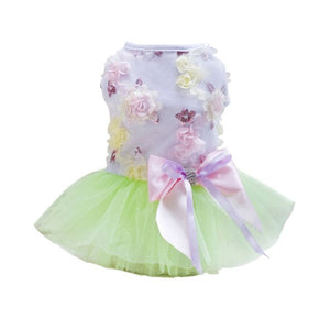 Summer Dog Dress Pet Dog Clothes for Small Dog Wedding Dress Skirt Puppy Clothing Spring Pet Clothes Chihuahua Yorkie